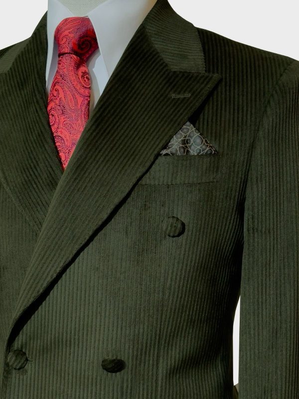 Corduroy Double-Breasted Suit - Image 4