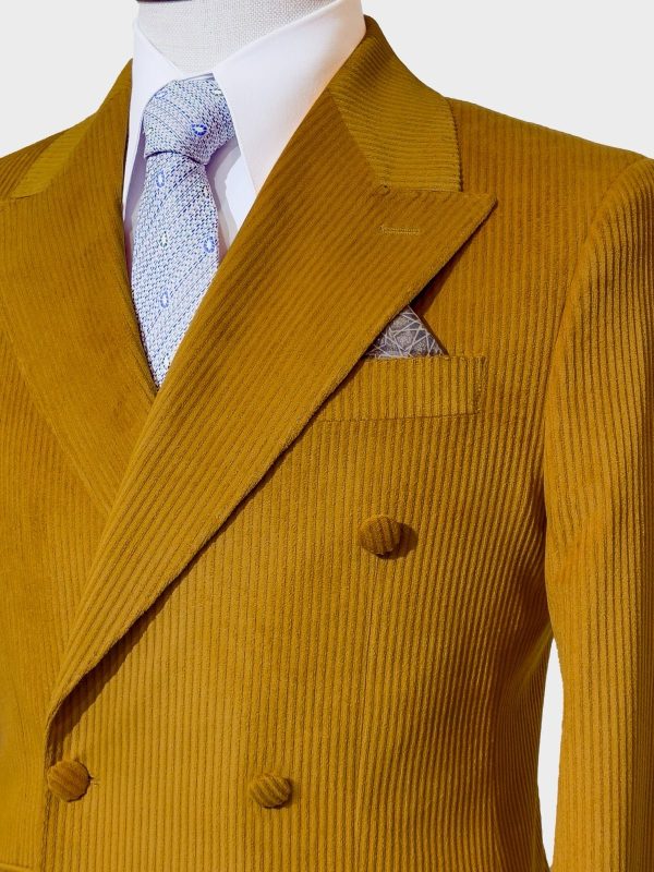 Corduroy Double-Breasted Suit - Image 4