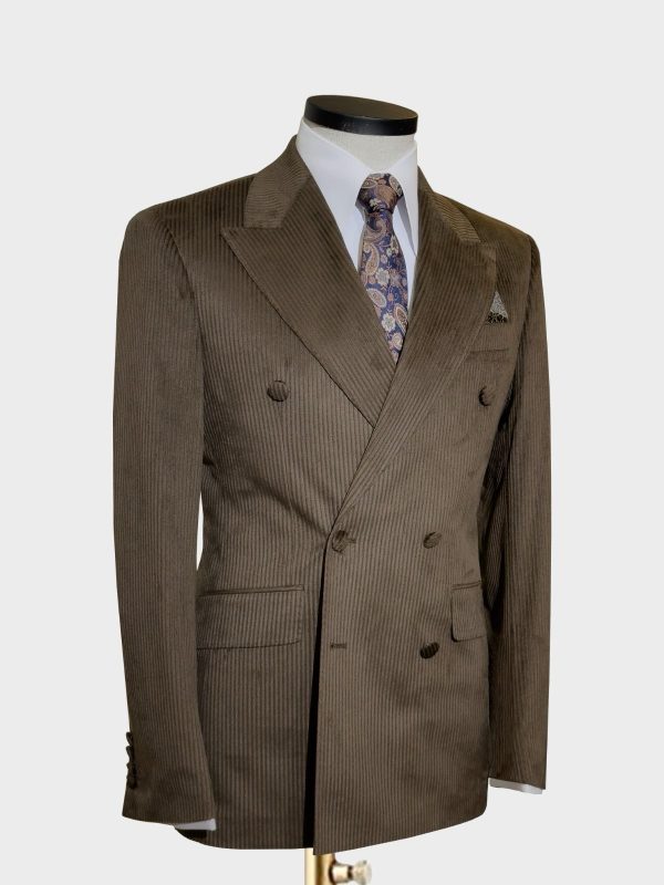 Corduroy Double-Breasted Suit - Image 3