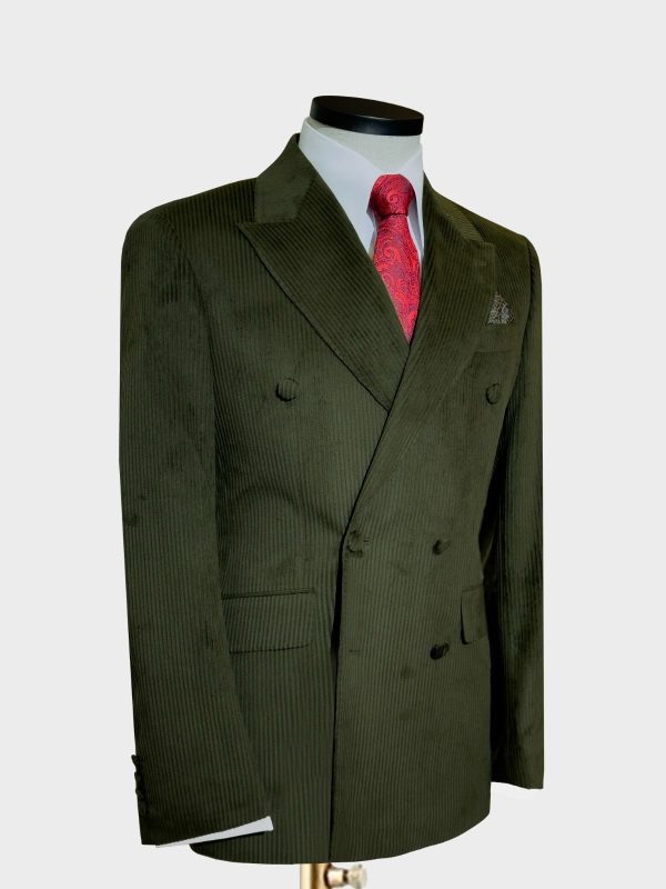 Corduroy Double-Breasted Suit - Image 3